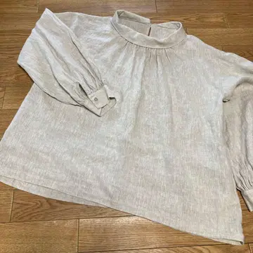 새상품급 린넨 블라우스