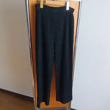 사이토 토요코 리브 니트 팬츠 M~L 사이즈 새상품