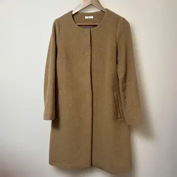 a.v.v 노카라 롱 코트 L