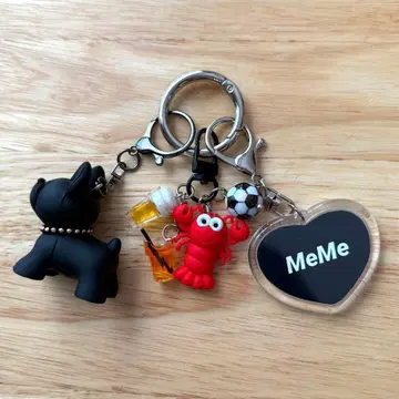 SnowMan 키링 메메