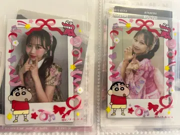 FRUITS ZIPPER 마츠모토 카렌 폴라로이드 2장 세트