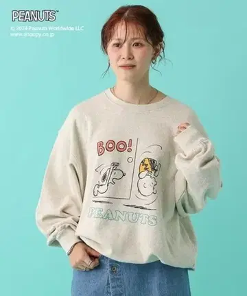 새상품 스누피 맨투맨 트레이닝복