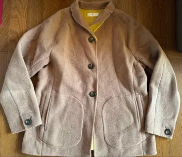 Golden Bear 브라운 울 코트