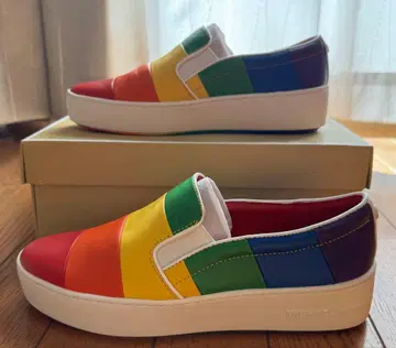 7(약 23.5cm) MK PRIDE 캡슐 DYLAN 슬립온 레인보우