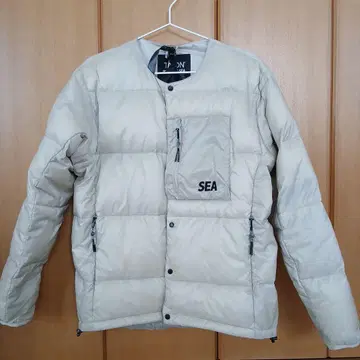 [ 미사용 ] WIND AND SEA x TAION 이너 다운 자켓