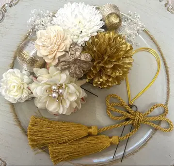 성인식 졸업식 시치고산 사전 촬영 머리 장식