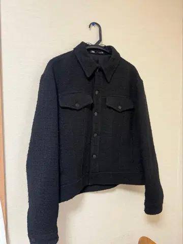 ZARA 남성용 트위드 원단 자켓