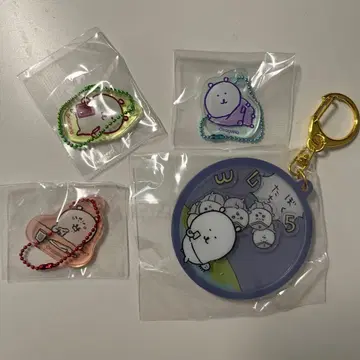 나가노의 곰 가챠 움직이는 아크릴 키링 미니 아크릴 키링