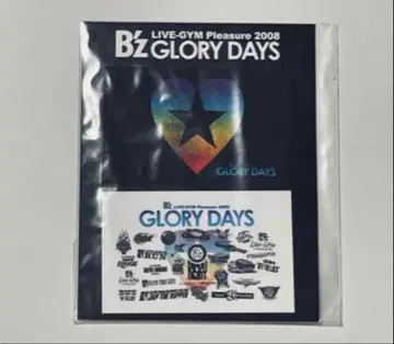 B'z LIVE-GYM 2008 GLORY DAYS IC 카드 스티커