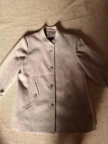 새상품, 미사용 스탠드 카라 코트