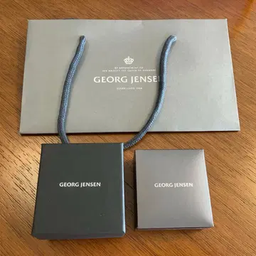 GEORG JENSEN 주얼리 케이스 귀걸이용 쇼핑백 포함