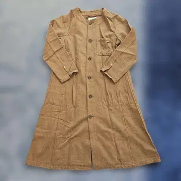 BEAMS BOY 브라운 롱 셔츠 원피스