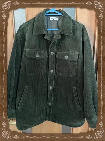 [ FREAK'S STORE ] 자켓 코듀로이 그린 M 사이즈