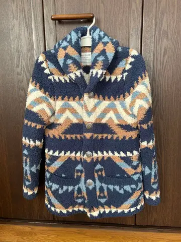 BAYFLOW 기하학 패턴 자켓