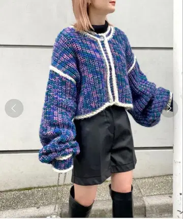 캐주얼 니트 가디건 프리 사이즈