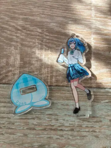 컬러풀 피치 루나 훼미리마트 콜라보 등신 아크릴 스탠드