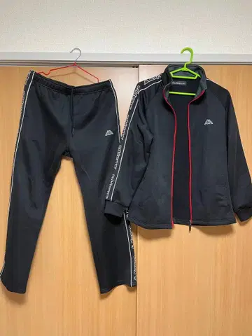 카파 블랙 상하의 저지 세트