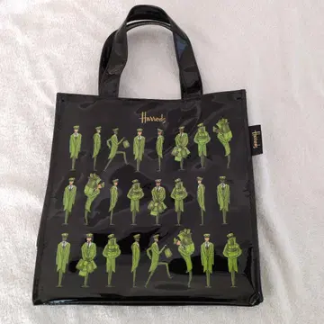 해롯 토트백 블랙