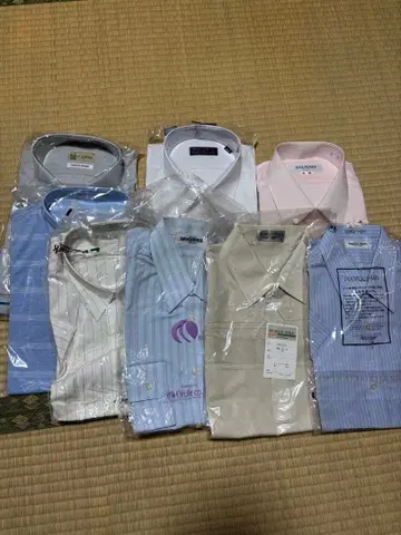 긴팔 와이셔츠 세트 5색