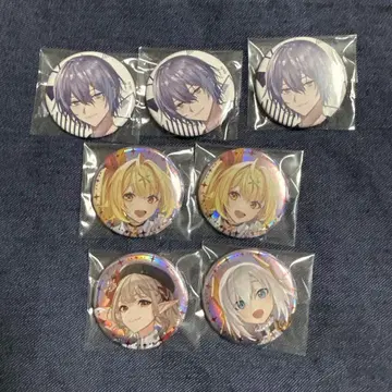 니지산지 코야나기 로우 호시카와 사라 에루 아루스 아루마루 캔뱃지