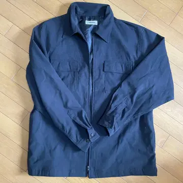 renoma 블랙 지퍼 빈티지 자켓