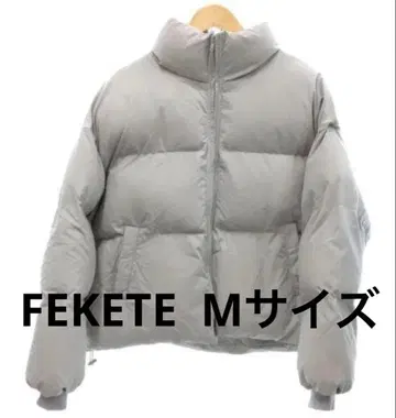 FEKETE 숏 에코 다운 자켓