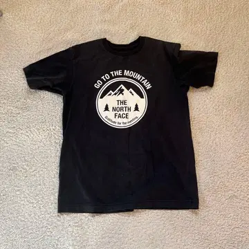 THE NORTH FACE 블랙 T셔츠