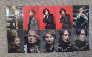 BUCK-TICK 트레이딩 카드 10장 세트