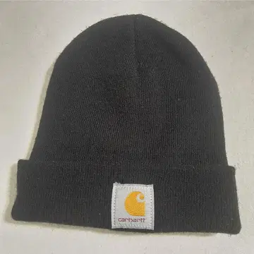 Carhartt 블랙 니트 모자