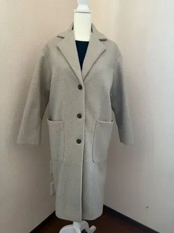 베이지 체스터 코트