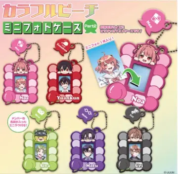 컬러풀 피치 미니 사진 케이스 part2 컴플리트 세트