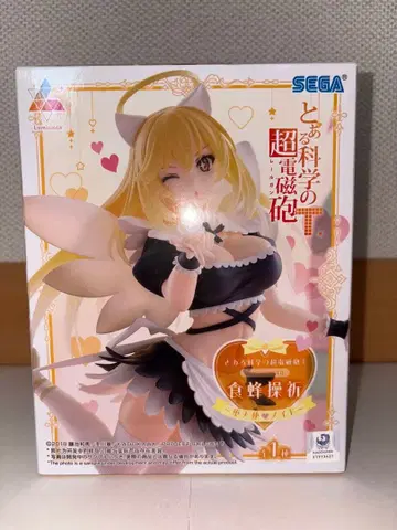 어떤 과학의 초전자포 쇼쿠호 미사키 피규어 [설명란 필독]
