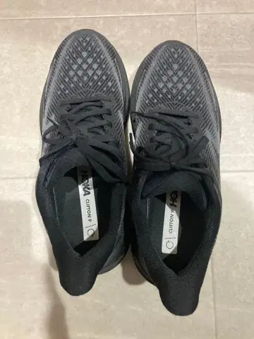 호카 클리프톤 9 블랙 27cm