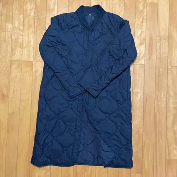 무인양품 포근한 솜 퀼팅 코트 L 사이즈