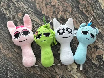 스플랜키 봉제 인형 4개 세트