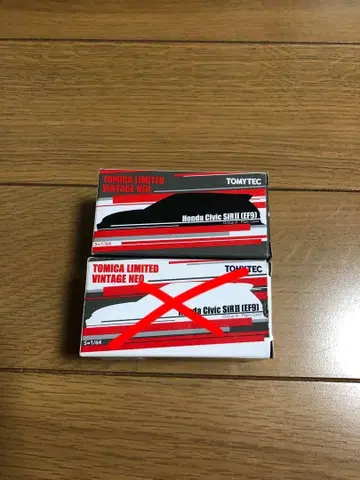 홍콩 한정판 토미카 리미티드 빈티지 네오 EF9 시빅 블랙