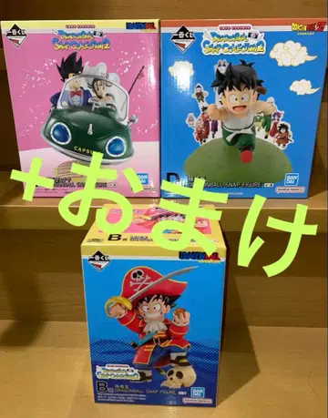 제일복권 드래곤볼 A상+B상+D상 상위 피규어 3종 세트 +덤