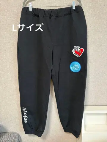 카오요리나카미 스웨트 팬츠 FREAK'S STORE L 블랙