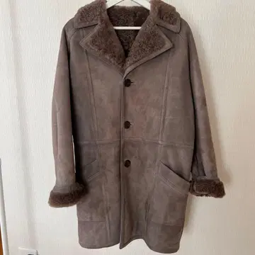 던힐 90's 빈티지 무스탕 코트