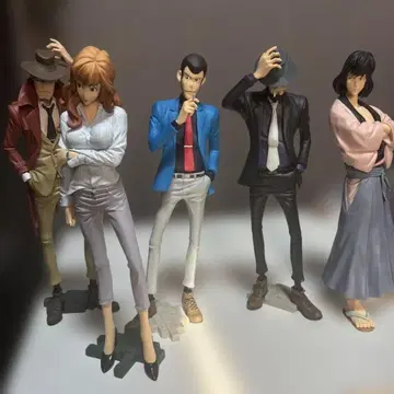 루팡 3세 피규어 세트