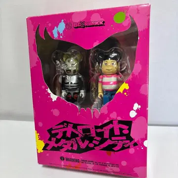 BE@RBRICK 데로이트 메탈 시티 2체 세트