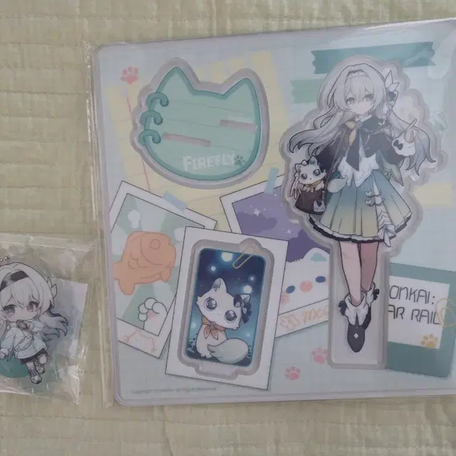 붕괴 스타레일 붕스타 타이니캣, 테마 옷 특전 반디 아크릴스탠드 일괄