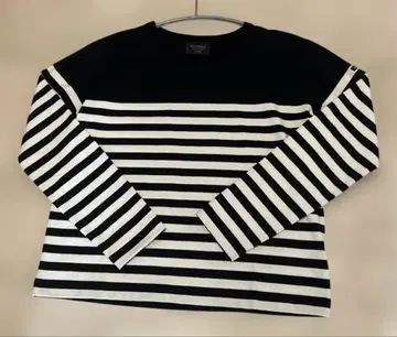 새상품 루미노아 긴팔 보더 티셔츠