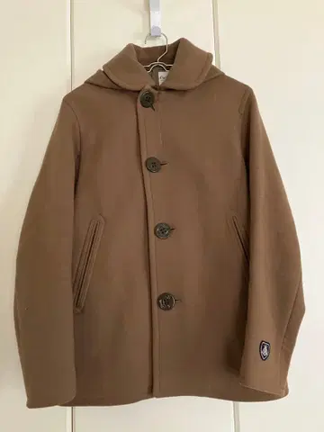 ORCIVAL 멜톤 싱글 후드 코트 여성용 0 ( S 사이즈 상당 )