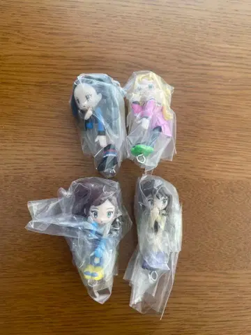 aespa 가챠가챠 집게로 연결하는 마스코트 4인 세트