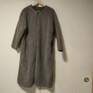 FREAK'S STORE 보아 소재 롱 코트