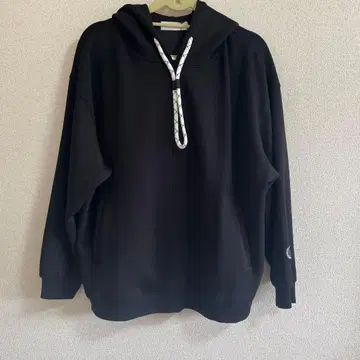 새상품 야마다야 MEDOC 자수 본딩 후드티 블랙 9호