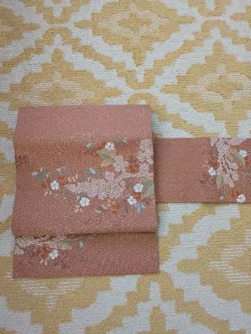 꽃무늬 나고야 오비