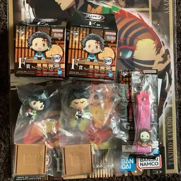 귀멸의 칼날 제일복권 쵸코놋코 포껫참 세트