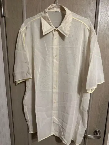 질 샌더 시어서커 반팔 셔츠 40 새상품급